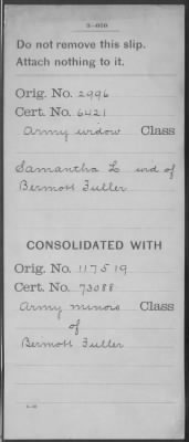 Thumbnail for Company [Blank] > Fuller, Bermott (WC6421)