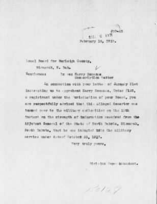 Old German Files, 1909-21 > Harry Romance (#150128)