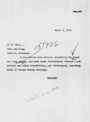 Old German Files, 1909-21 > Various (#151906)