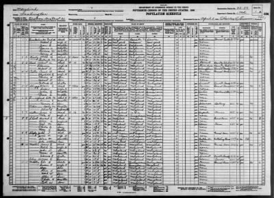 Thumbnail for ELECTION DIST 21, HAGERSTOWN > 22-52