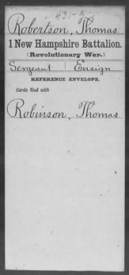 Thumbnail for Thomas > Robertson, Thomas