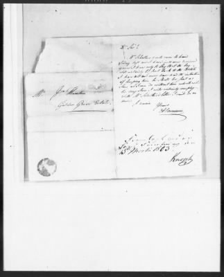 Thumbnail for General Records > Case Papers Concerning Contested Slave Ownership, 1803