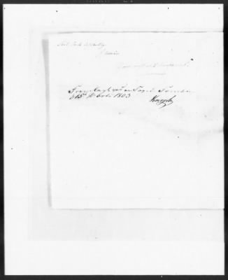 Thumbnail for General Records > Case Papers Concerning Contested Slave Ownership, 1803