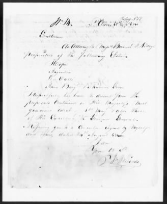 Thumbnail for General Records > Records Concerning Slaves, 1840-41