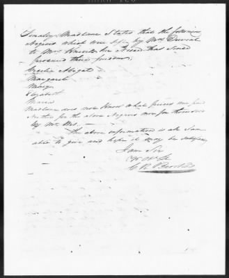 Thumbnail for General Records > Records Concerning Slaves, 1840-41