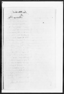 Thumbnail for General Records > Papers Concerning The Plan For The Organizaiton Of The Free Blacks, 1830-31