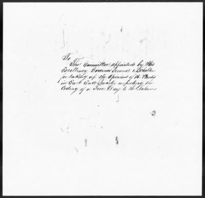 Thumbnail for General Records > Reports Received From The Governor's Committee Appointed To Sound Out The Planters Concerning The Ceding Of A Free Day Off To The Laborers, 1840