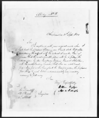 Thumbnail for General Records > Reports Received From The Governor's Committee Appointed To Sound Out The Planters Concerning The Ceding Of A Free Day Off To The Laborers, 1840