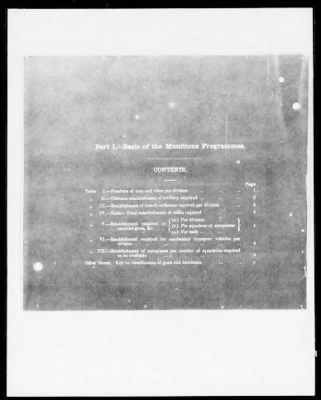 Thumbnail for American Section > Correspondence and reports relating to the Allied Munitions Program