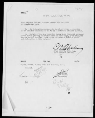 Thumbnail for American Section > Correspondence and reports relating to the Allied Munitions Program