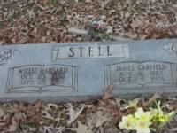 Thumbnail for James Garfield and Willie Hanserd Stell Headstone in Springfield Cemetery