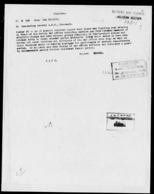 Thumbnail for American Section > American Section of the Permanent International Armistice Commission