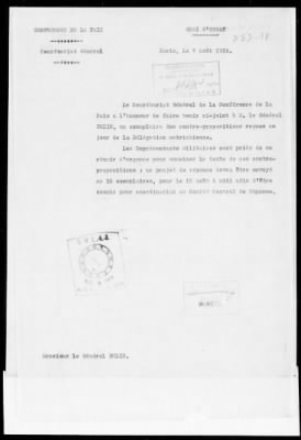 Thumbnail for American Section > Correspondence and reports on conditions in Austria-Hungary