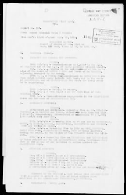 American Section > Daily operations reports of the II Colonial Corps, French Army