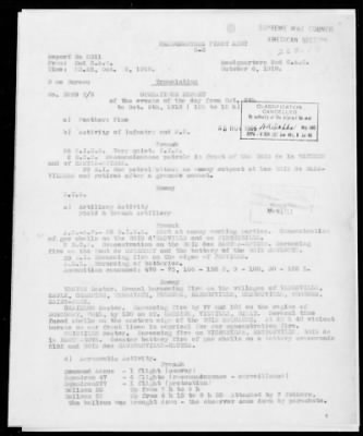 American Section > Daily operations reports of the II Colonial Corps, French Army