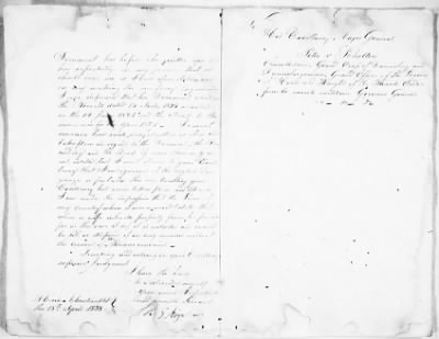 Thumbnail for General Records > Records Concerning Slavery And Emancipation, 1815-58(2 Folders)