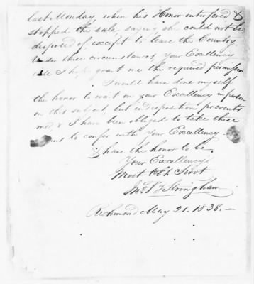 Thumbnail for General Records > Records Concerning Slavery And Emancipation, 1815-58(2 Folders)