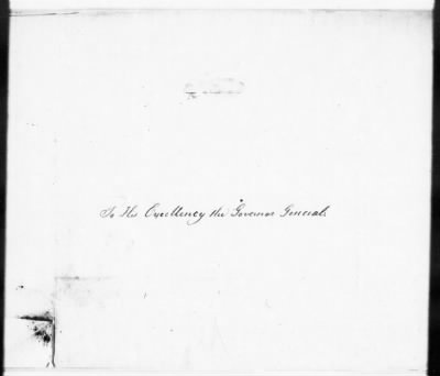 Thumbnail for General Records > Miscellaneous Records Of The Governor General, Ca. 1848