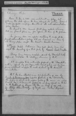 Thumbnail for 251-300 > 261 - Capt. Hitchcock IO-NOL to MID. Re: Letter from Marcus Garvey, President of Universal Negro Improvement, Assn., NY