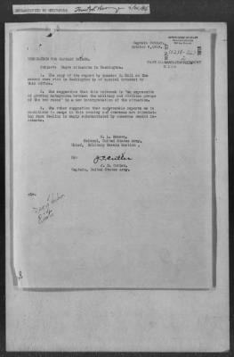 Thumbnail for 251-300 > 263 - C. Henry, Washington D.C. to Capt. Henry G. Pratt. Re: Unfed colored soldiers of Motor Transport Service.