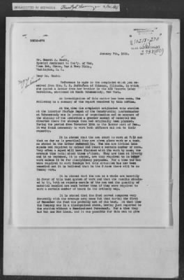 251-300 > 270 - Emmett J. Scott, Asst. to Sec. of War calls attention to complaints from Mrs. E.H. Jefferson.