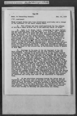 251-300 > 271 - IO-Camp Sevier, SC to the Commanding General. Re: Conditions among negro troops in Camp Sevier.