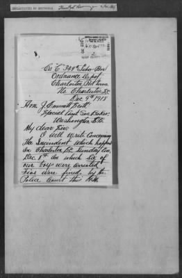 251-300 > 272 - Memo from Emmett J. Scott to Genl. E.L. Munson, Chief, Morale Branch. Re: Report made by colored Sgts. Cyrus W. Perry and I.H. Holmon.