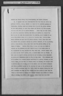 251-300 > 272 - Memo from Emmett J. Scott to Genl. E.L. Munson, Chief, Morale Branch. Re: Report made by colored Sgts. Cyrus W. Perry and I.H. Holmon.