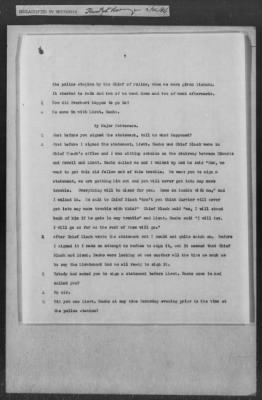 251-300 > 272 - Memo from Emmett J. Scott to Genl. E.L. Munson, Chief, Morale Branch. Re: Report made by colored Sgts. Cyrus W. Perry and I.H. Holmon.