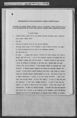 Thumbnail for 251-300 > 272 - Memo from Emmett J. Scott to Genl. E.L. Munson, Chief, Morale Branch. Re: Report made by colored Sgts. Cyrus W. Perry and I.H. Holmon.