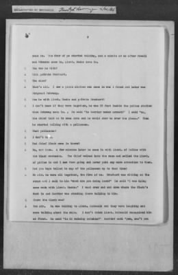 251-300 > 272 - Memo from Emmett J. Scott to Genl. E.L. Munson, Chief, Morale Branch. Re: Report made by colored Sgts. Cyrus W. Perry and I.H. Holmon.