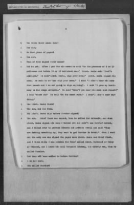 251-300 > 272 - Memo from Emmett J. Scott to Genl. E.L. Munson, Chief, Morale Branch. Re: Report made by colored Sgts. Cyrus W. Perry and I.H. Holmon.