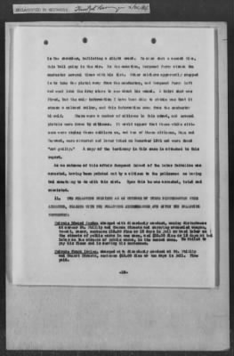 251-300 > 272 - Memo from Emmett J. Scott to Genl. E.L. Munson, Chief, Morale Branch. Re: Report made by colored Sgts. Cyrus W. Perry and I.H. Holmon.