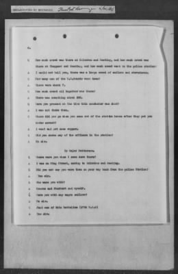 Thumbnail for 251-300 > 272 - Memo from Emmett J. Scott to Genl. E.L. Munson, Chief, Morale Branch. Re: Report made by colored Sgts. Cyrus W. Perry and I.H. Holmon.