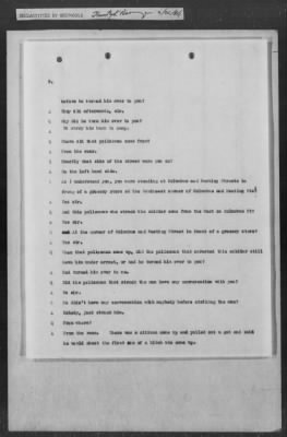 251-300 > 272 - Memo from Emmett J. Scott to Genl. E.L. Munson, Chief, Morale Branch. Re: Report made by colored Sgts. Cyrus W. Perry and I.H. Holmon.