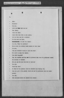 Thumbnail for 251-300 > 272 - Memo from Emmett J. Scott to Genl. E.L. Munson, Chief, Morale Branch. Re: Report made by colored Sgts. Cyrus W. Perry and I.H. Holmon.