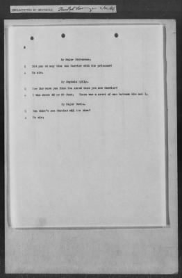 251-300 > 272 - Memo from Emmett J. Scott to Genl. E.L. Munson, Chief, Morale Branch. Re: Report made by colored Sgts. Cyrus W. Perry and I.H. Holmon.