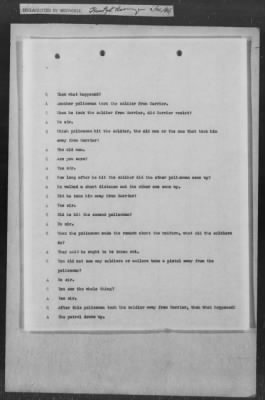 251-300 > 272 - Memo from Emmett J. Scott to Genl. E.L. Munson, Chief, Morale Branch. Re: Report made by colored Sgts. Cyrus W. Perry and I.H. Holmon.