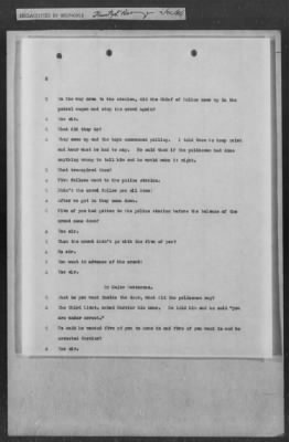 251-300 > 272 - Memo from Emmett J. Scott to Genl. E.L. Munson, Chief, Morale Branch. Re: Report made by colored Sgts. Cyrus W. Perry and I.H. Holmon.