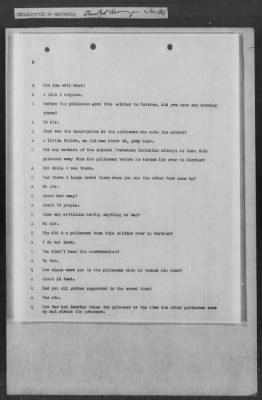 251-300 > 272 - Memo from Emmett J. Scott to Genl. E.L. Munson, Chief, Morale Branch. Re: Report made by colored Sgts. Cyrus W. Perry and I.H. Holmon.