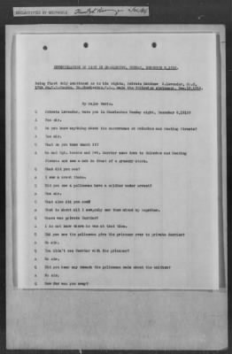 251-300 > 272 - Memo from Emmett J. Scott to Genl. E.L. Munson, Chief, Morale Branch. Re: Report made by colored Sgts. Cyrus W. Perry and I.H. Holmon.