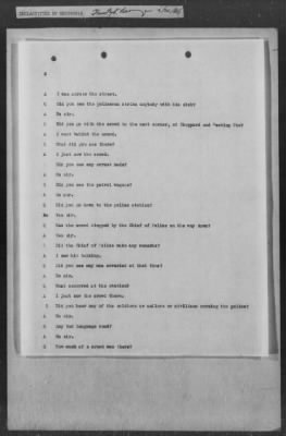 251-300 > 272 - Memo from Emmett J. Scott to Genl. E.L. Munson, Chief, Morale Branch. Re: Report made by colored Sgts. Cyrus W. Perry and I.H. Holmon.