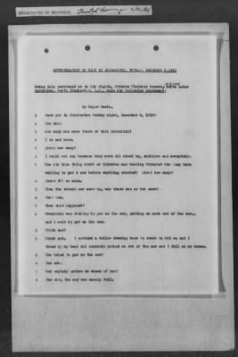 Thumbnail for 251-300 > 272 - Memo from Emmett J. Scott to Genl. E.L. Munson, Chief, Morale Branch. Re: Report made by colored Sgts. Cyrus W. Perry and I.H. Holmon.