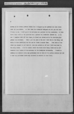 Thumbnail for 251-300 > 272 - Memo from Emmett J. Scott to Genl. E.L. Munson, Chief, Morale Branch. Re: Report made by colored Sgts. Cyrus W. Perry and I.H. Holmon.