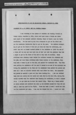 251-300 > 272 - Memo from Emmett J. Scott to Genl. E.L. Munson, Chief, Morale Branch. Re: Report made by colored Sgts. Cyrus W. Perry and I.H. Holmon.