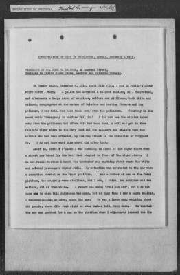 251-300 > 272 - Memo from Emmett J. Scott to Genl. E.L. Munson, Chief, Morale Branch. Re: Report made by colored Sgts. Cyrus W. Perry and I.H. Holmon.