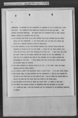 251-300 > 272 - Memo from Emmett J. Scott to Genl. E.L. Munson, Chief, Morale Branch. Re: Report made by colored Sgts. Cyrus W. Perry and I.H. Holmon.