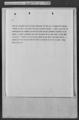 Thumbnail for 251-300 > 272 - Memo from Emmett J. Scott to Genl. E.L. Munson, Chief, Morale Branch. Re: Report made by colored Sgts. Cyrus W. Perry and I.H. Holmon.