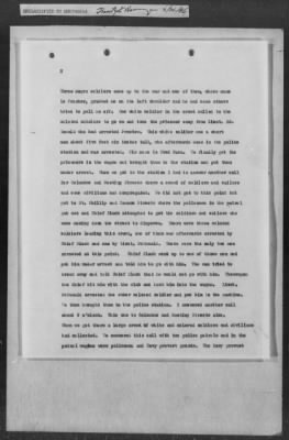 Thumbnail for 251-300 > 272 - Memo from Emmett J. Scott to Genl. E.L. Munson, Chief, Morale Branch. Re: Report made by colored Sgts. Cyrus W. Perry and I.H. Holmon.