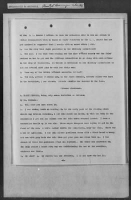 251-300 > 272 - Memo from Emmett J. Scott to Genl. E.L. Munson, Chief, Morale Branch. Re: Report made by colored Sgts. Cyrus W. Perry and I.H. Holmon.